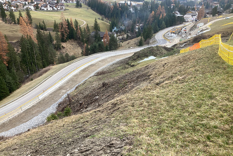 Abtei Straßenschäden